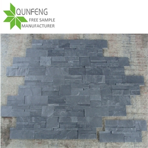 China Rusty Stacked Stone Veneer Slate Panel